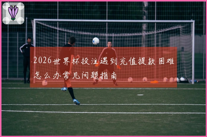 2026世界杯投注遇到充值提款困难怎么办常见问题指南